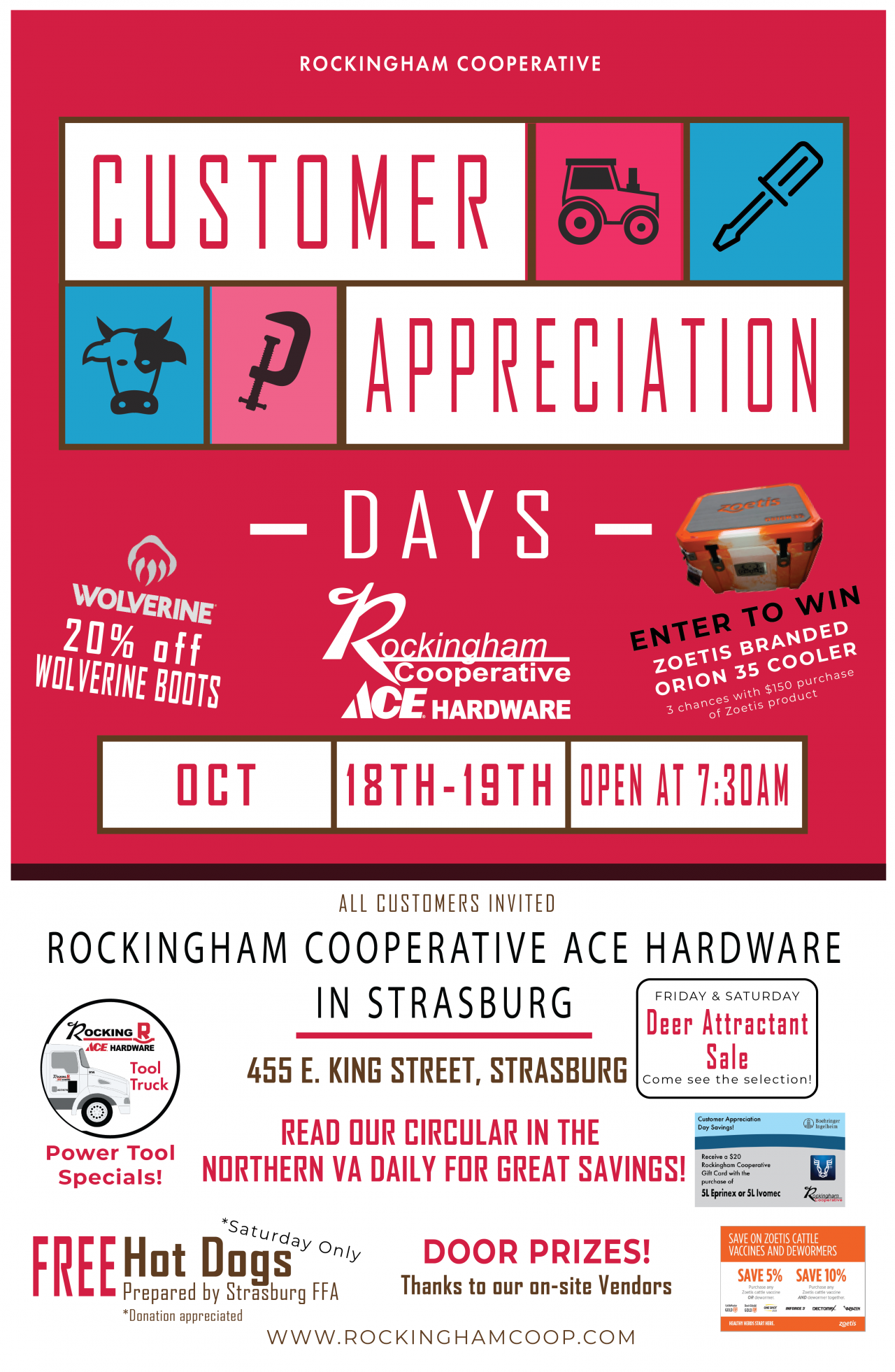 Customer Appreciation Day Strasburg Rockingham Cooperative